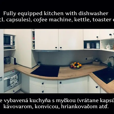 Apartamento S8 Luxury Oldtown Apartment - Foodstore, Crib, Babychair, Netflix, Pc Screen, Unlimmusic Košice